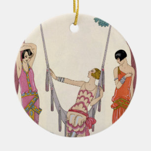 Summer, from 'Gazette du Bon Tonne', 1925 Ceramic Ornament