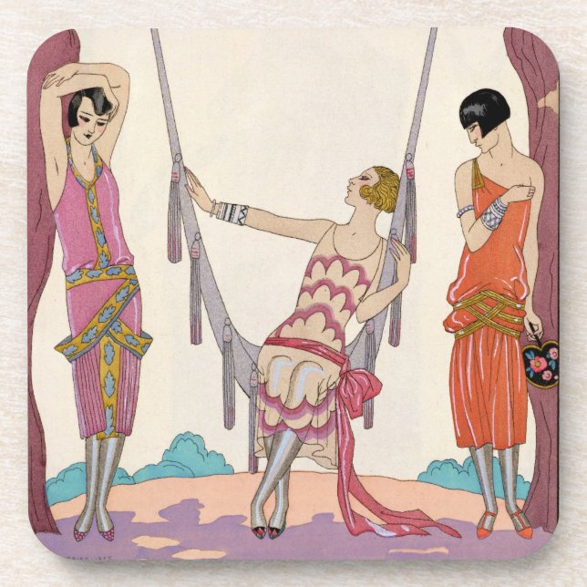 Summer, from 'Gazette du Bon Tonne', 1925 Coaster (Front)