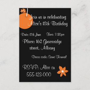 Summer Fruit Invite