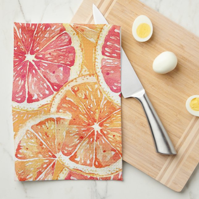 Summer Fruit Kitchen Towel (Quarter Fold)