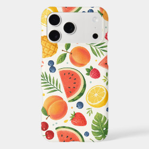 Summer Fruit Pattern Fabric Tropical Watermelon
