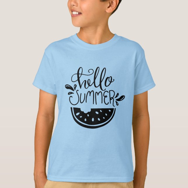 Summer Fruit Quote T-Shirt (Front)