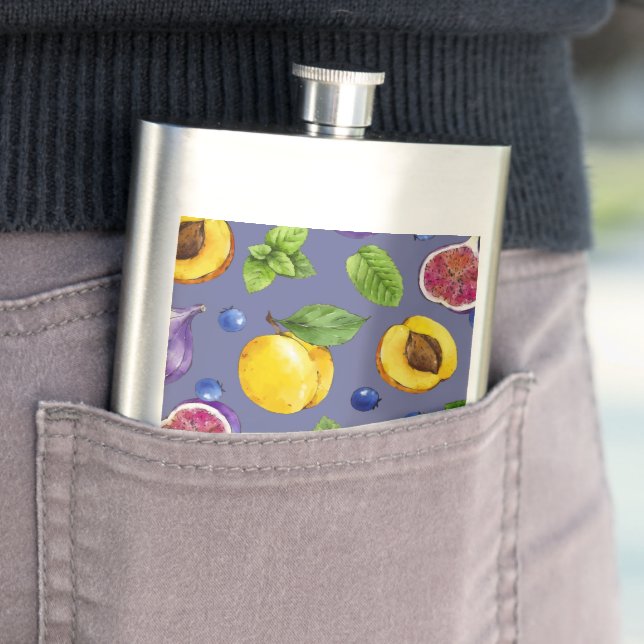 Summer Fruits Hip Flask (In Situ)
