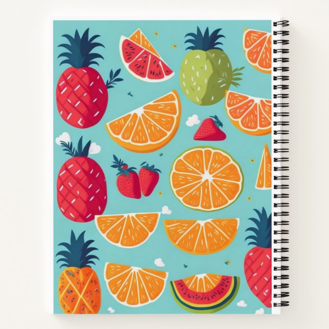 Summer Fruits: Notebook (Back)