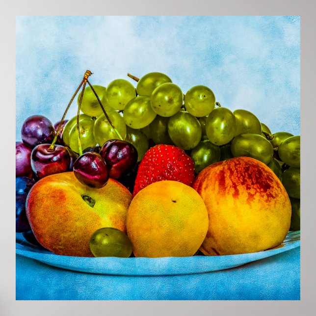 Summer fruits poster (Front)