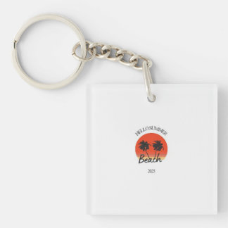 summer fun 2025 keychain
