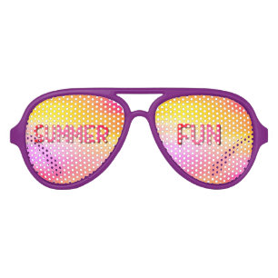 Summer Fun Adult Aviator Party Shades
