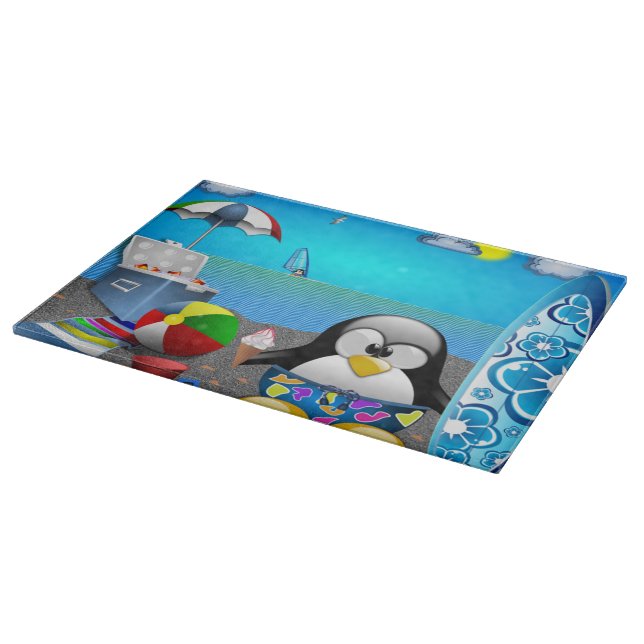SUMMER FUN AT THE BEACH CUTTING BOARD (Corner)