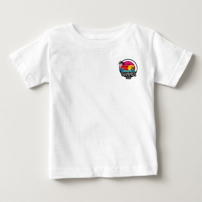 Summer Fun Baby T-Shirt (Front)