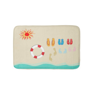 Summer Fun Bath Mat