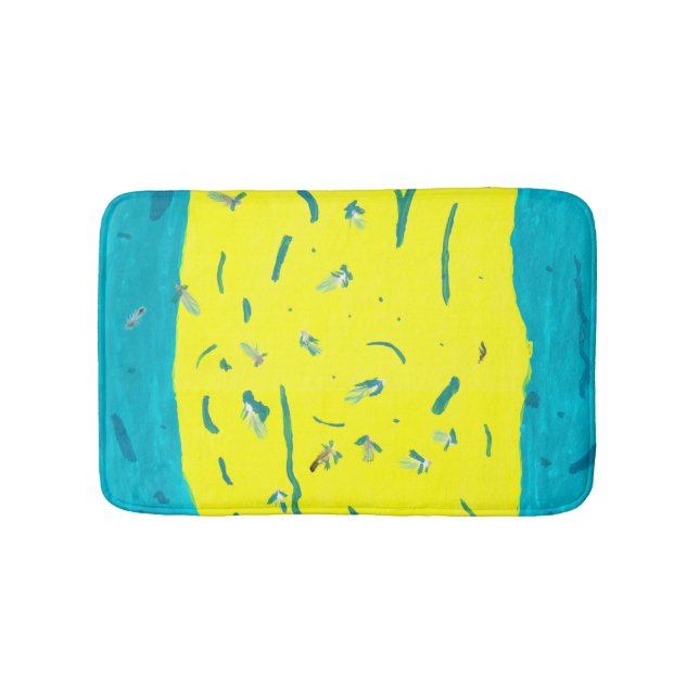 Summer Fun Bath Mat (Front)