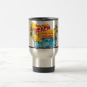 Summer Fun Beach Family Reunion Customizable Mug