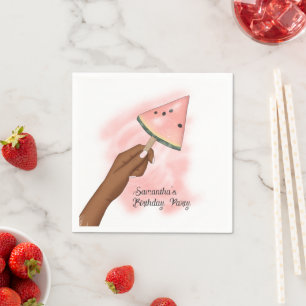 Summer Fun Beach Party Napkin