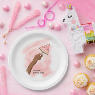 Summer Fun Beach Party Paper Plate