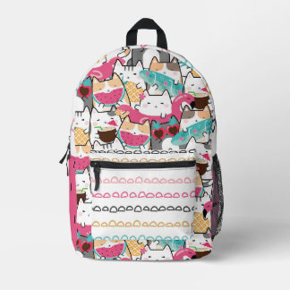 Summer Fun Cat Backpack