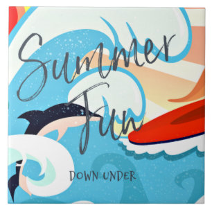 Summer Fun, Down Under Tile