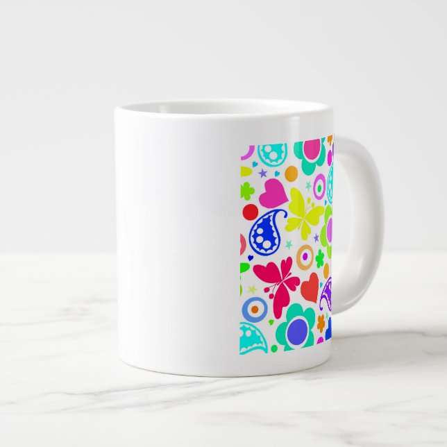 Summer Fun Large Coffee Mug (Front Right)