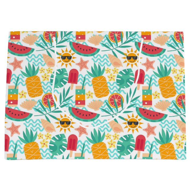 Summer Fun Large Gift Bag (Front)