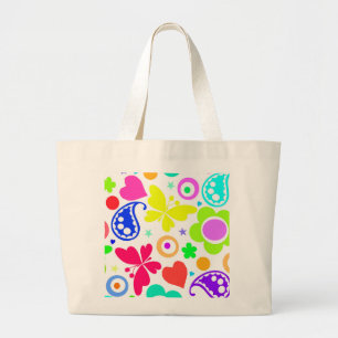 Summer Fun Large Tote Bag