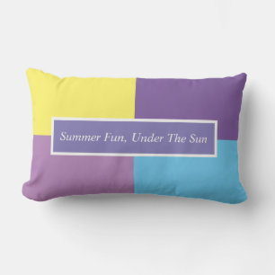 Summer Fun Lumbar Pillow
