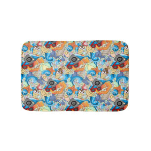 Summer Fun Pattern Bath Mat
