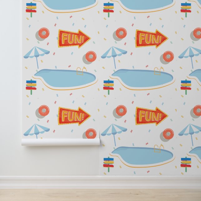  Summer Fun Pool Party Wallpaper (Application)