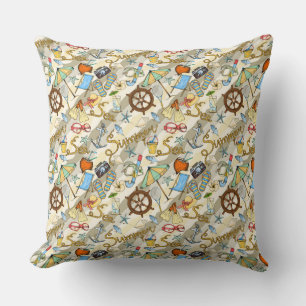 Summer Fun  Throw Pillow
