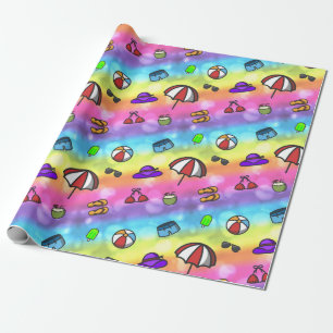 Summer Fun Wrapping Paper