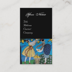 SUMMER GARDEN / BEAUTY FASHION  COSTUME DESIGNER BUSINESS CARD