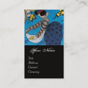 SUMMER GARDEN / BEAUTY FASHION  COSTUME DESIGNER BUSINESS CARD