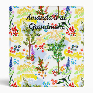 Summer garden  binder