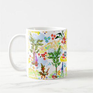 Summer garden coffee mug