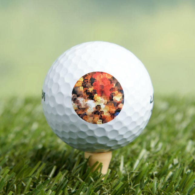 SUMMER GARDEN FLOWERS GOLF BALLS (Insitu Tee)