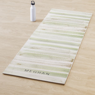 Summer Garden Monogram Yoga Mat