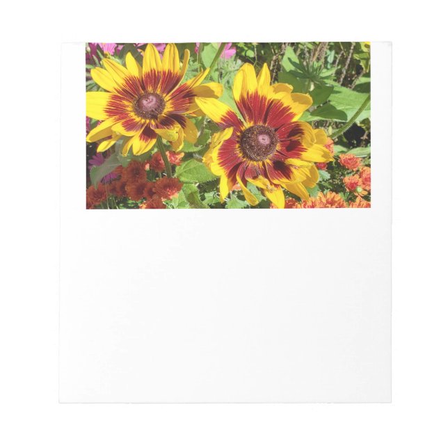 Summer Garden Notepad (Front)