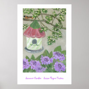 Summer Garden Poster