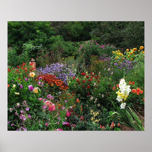 Summer Garden Poster (Front)