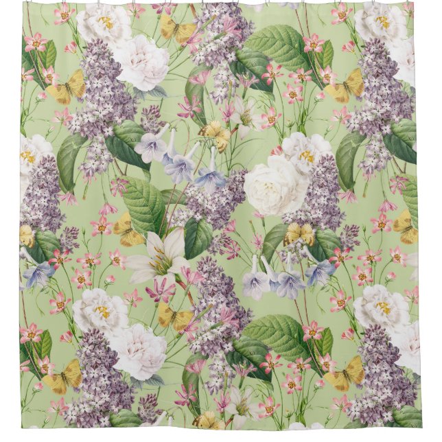 Summer Garden - Vintage Redouté Cottage Flowers (Front)