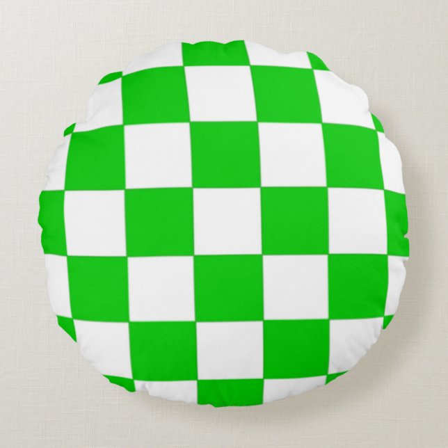 Summer Gingham Pillow (Front)