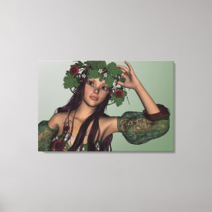 Summer Girl Canvas Print