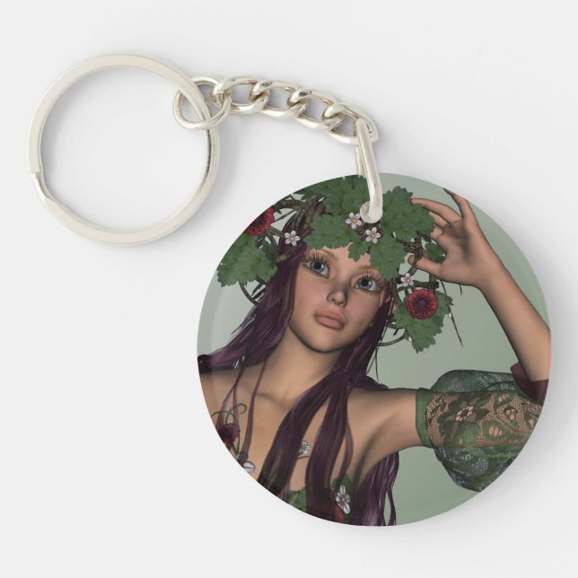 Summer Girl Keychain (Front)