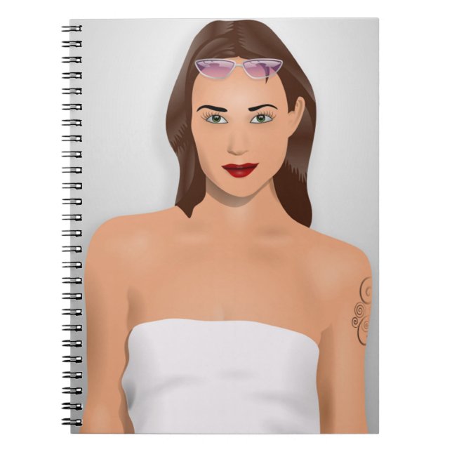 SUMMER GIRL NOTEBOOK (Front)