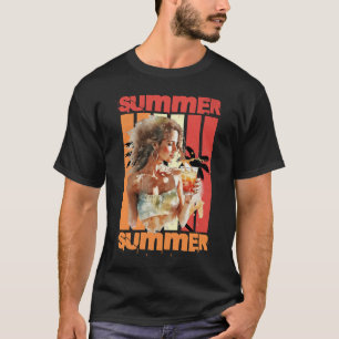 Summer Girl Retro Sunset T-Shirt