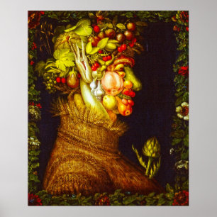 Summer - Giuseppe Arcimboldo Poster