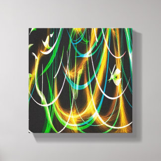 Summer Glow in the Night Canvas Print