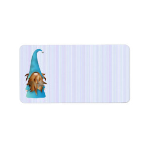Summer Gnome Return Address Label