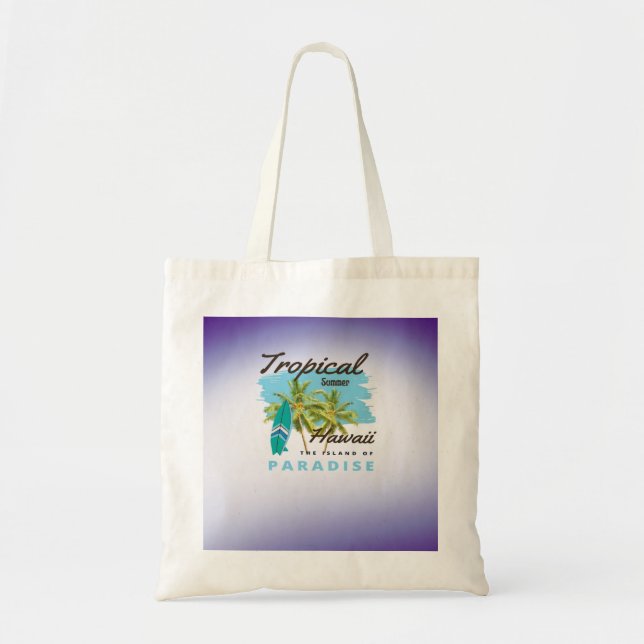 summer gradientcolors tote bag (Front)