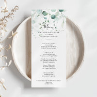 Summer Green Eucalyptus Foliage Dinner