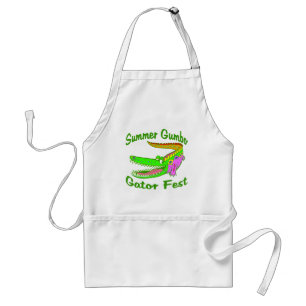 Summer Gumbo Gator Fest Standard Apron