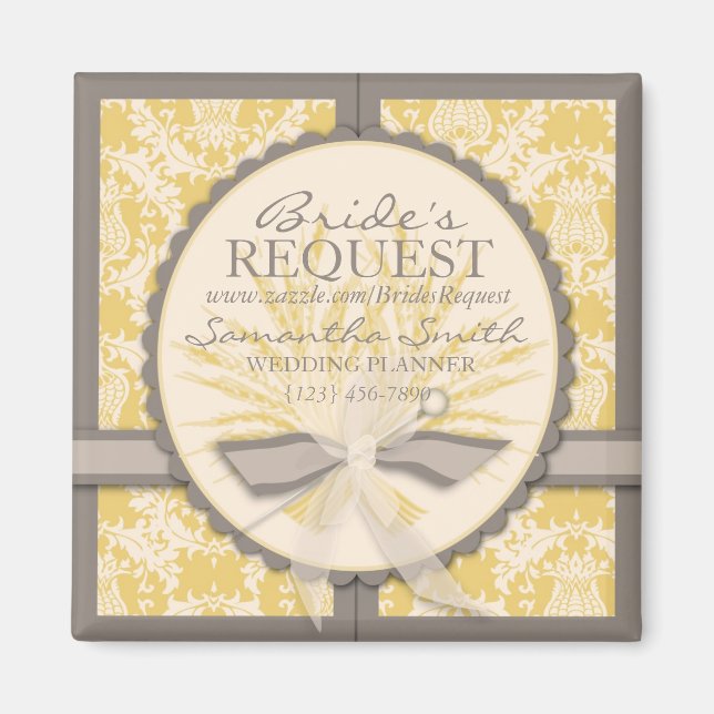 Summer Harvest Business Magnet (Front)